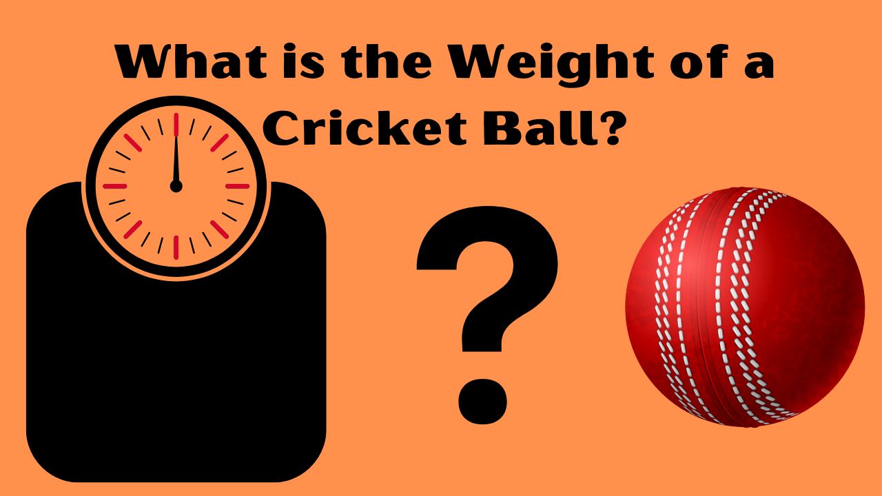 how much weight of cricket ball