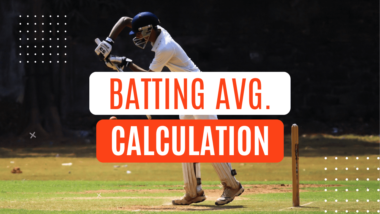 How is Batting Average Calculated in Cricket