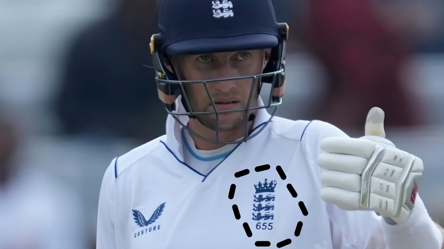 what are the numbers on the england cricket shirts